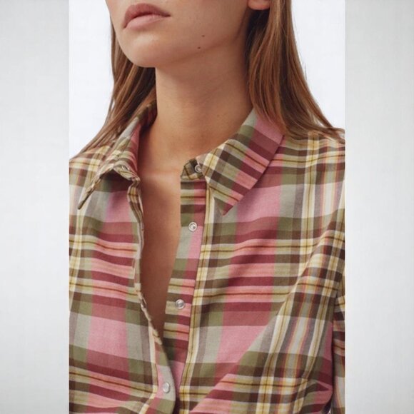NWT The fifth Label Grid Check Shirt - Picture 3 of 9